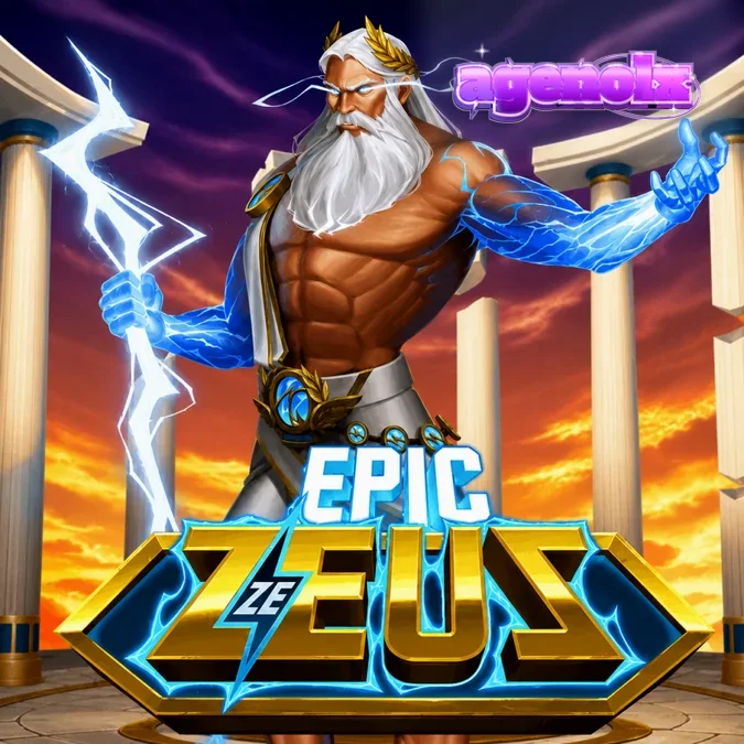 Tampilan grid 6x5 pada permainan slot Epic Ze Zeus